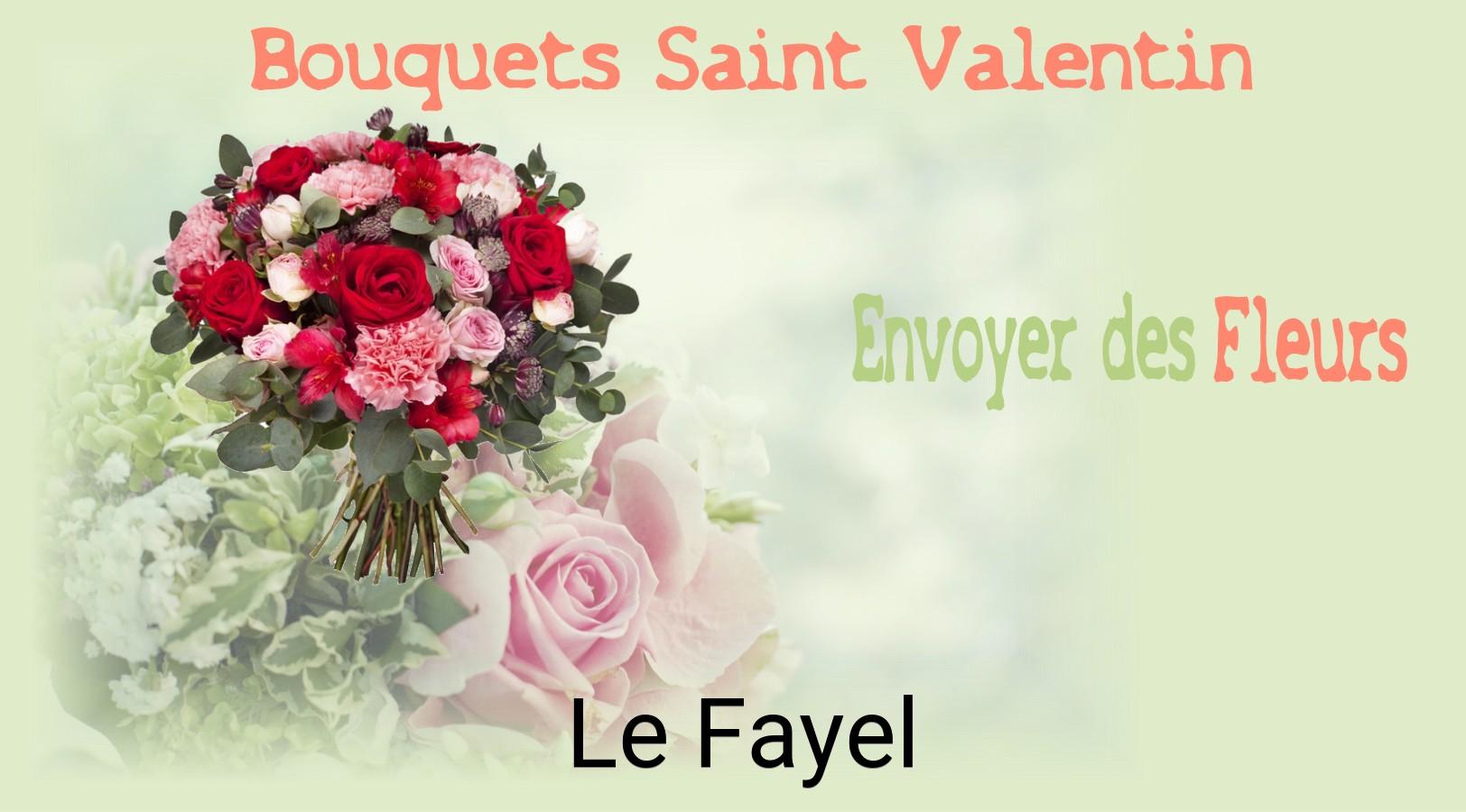 Roses de Saint-Valentin livrées à Le Fayel